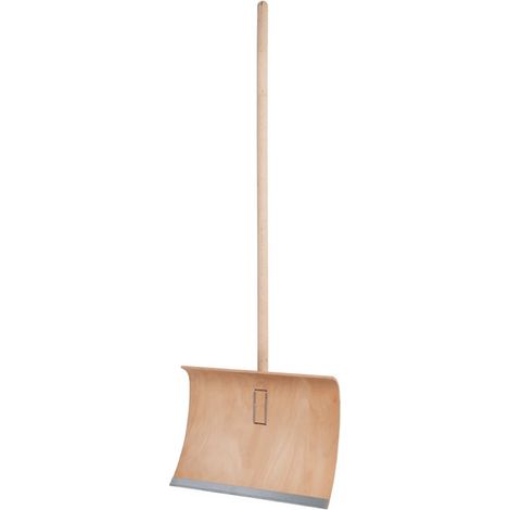 Pelle de neige en contreplaqué avec manche en bois dur de 130 cm (1/2)