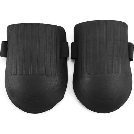 EVA knee pads, 19 x 15 x 1.3 cm, 1 pair, suitable for cleaning indoor floors and beds, outdoor sports, black (1/5)