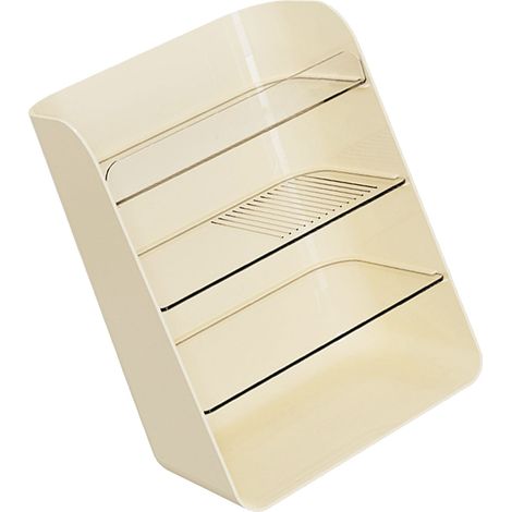 Leichtes und luxuriöses mehrstufiges Kosmetikregal, ideal für Make-up, zur Platzierung auf dem Badezimmerwaschtisch oder im Schlafzimmer (beige). (1/5)