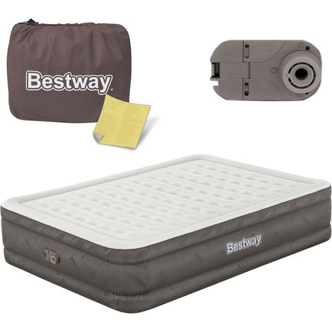 Materasso gonfiabile 203x152x46 cm con pompa elettrica incorporata bestway 69050