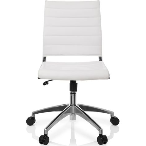 [GEBRAUCHT] B-Ware Hjh Office Bürostuhl Drehstuhl Trisha Kunstleder Weiß Stuhl Sessel Büromöbel815