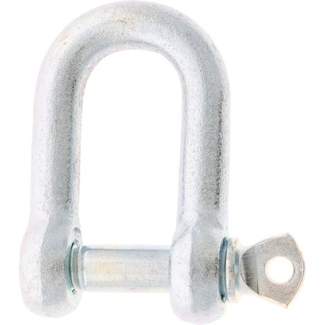 Grillete recto, alargado, 56x28 mm, 650 kg, 514-9/16 (1/2)