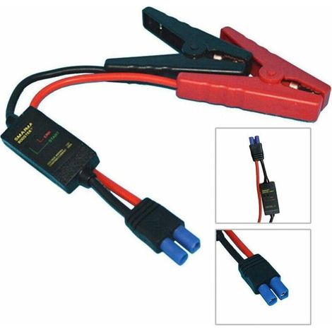 RHG 1pc 12v d'urgence Connecteur Pince Crocodile Pince Booster Batterie pour Voiture Jump Starter Briquet Accessoires Voiture