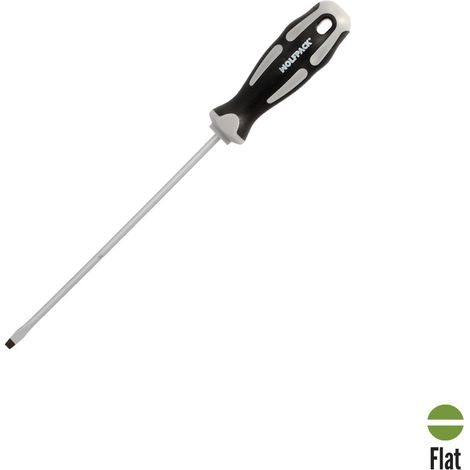 S2-Stahl-geprägter Flachschraubendreher – 0,8 x Ø 4,0 x 150 mm (1/5)