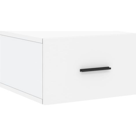 Maison Exclusive - Wand-Nachttisch Weiß 35x35x20 cm