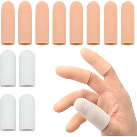 12er Gel-Fingerschützer für Abzug, Silikon-Überzüge, Gaming-Fingerlinge, Touchscreen am Smartphone beim Zocken (1/5)