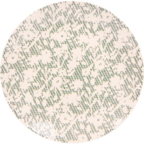 Table Passion - Assiette plate Léa verte 27 cm (lot de 6)