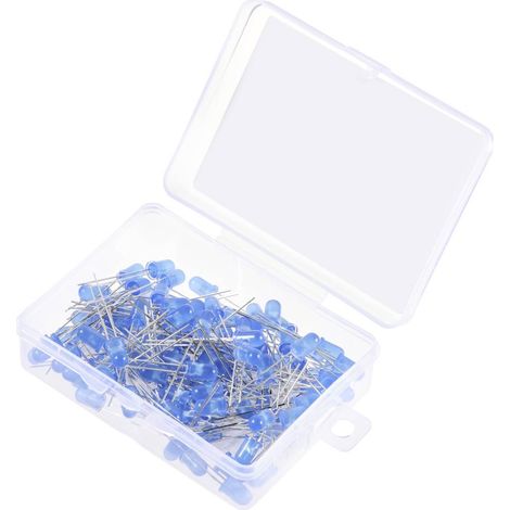 TRU COMPONENTS Diodo LED Blu Rotondo 5 mm 2180 mcd 30 ° 20 mA 2.7 V, 3.4 V (1/3)
