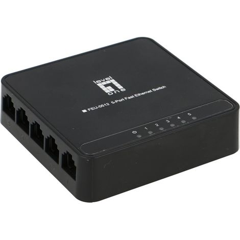 Switch Ethernet 5 ports 100 Mbps (1/5)