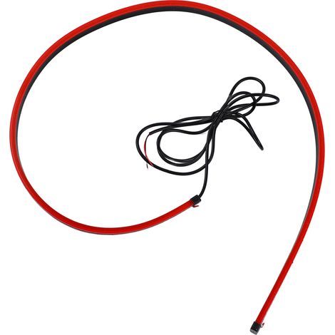 Barre de feu stop LED 100 cm étanche et flexible, feu rouge surélevé universel pour voiture (1/5)