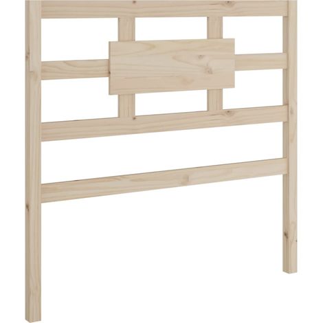 Cabecero complemento de dormitorio mueble 95,5 x 4 x 100 cm madera maciza de pino TDL0205888 (1/4)