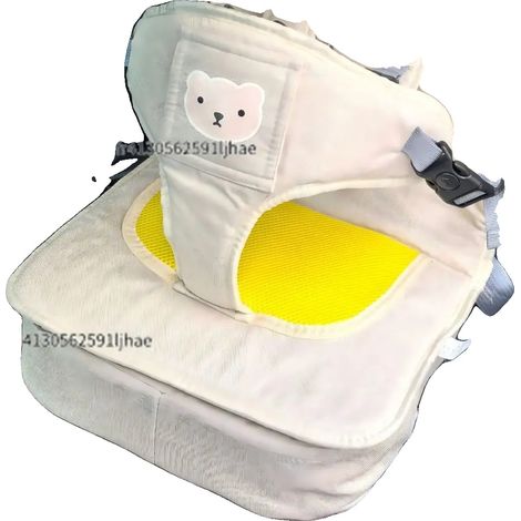Cojín para sentarse al bebé, soporte portátil, fácil de limpiar, con cojín de altura. (1/2)