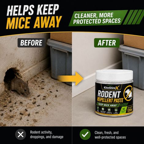 KineShineX Home Rat Repellent Pills (30 pills) - Indoor Storage, Basement, Garage Rats Repellent and Protective Tablets (1/4)