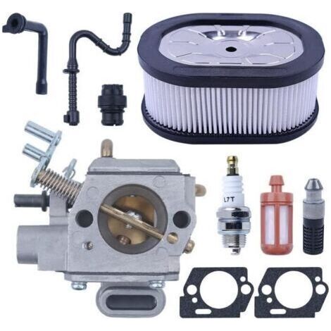 Carburateur kit pour Stihl MS461 MS 461 MS460 Tronçonneuse Remplace 1128 120 0629 par Tuyau de carburant Filtre à carburant Tuyau (1/4)