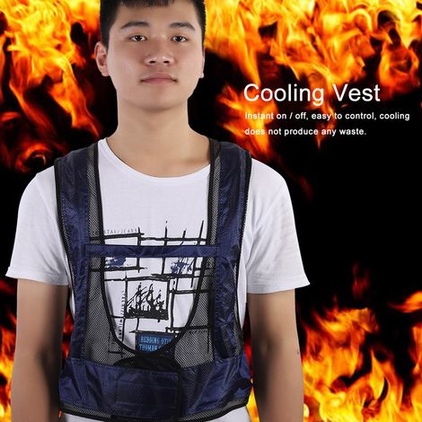 Gilet de soudage d'acier refroidi par air comprimé, climatiseur à tubes de Foucault (1/5)