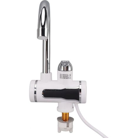 Mitigeur électrique chauffe-eau instantané IPX4, contrôle précis de la température, chauffe rapide, robinet d'eau chaude pour cuisine et salle de bain (1/5)