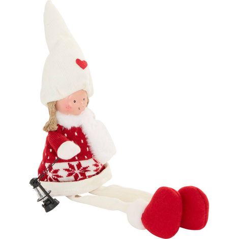 Ragazza seduta cuore jacquard - Feeric lights & christmas (1/3)