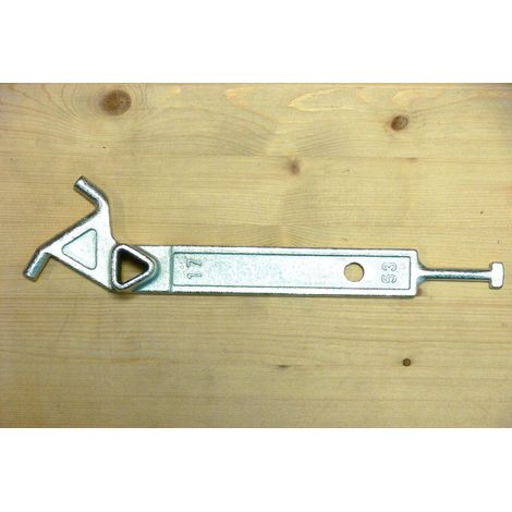 Pfostenschlüssel Dreikant 16/17mm , Dreikantschlüssel