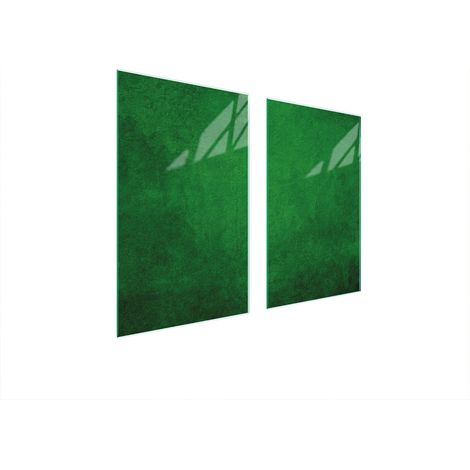 PLACA PROTECTORA DE VIDRIO PARA ESTUFA 75x52 VERDE (1/5)