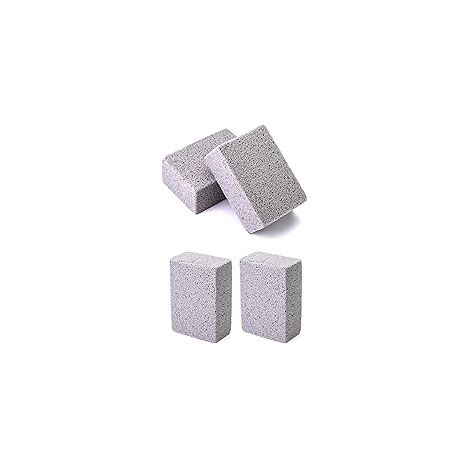 4PCS Grill Nettoyage Pierre crêpière Brique Barbecue Ponce grattoir Brosse Clearance detartre pour Barbecue Cuisine (1/5)