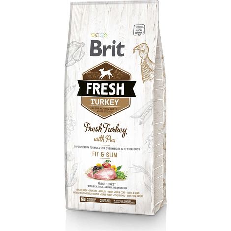 BRIT 8595602530809 ALIMENTATION SÈCHE POUR CHIENS 2,5 KG ADULTE DINDE (1/3)