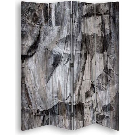 Paravento bilaterale 360, Grigio grezzo - 145x170 (1/5)