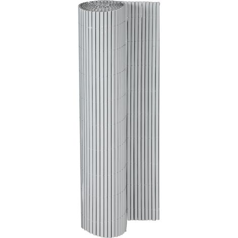 Sichtschutz PVC Comfort 0,9x3 m, silber