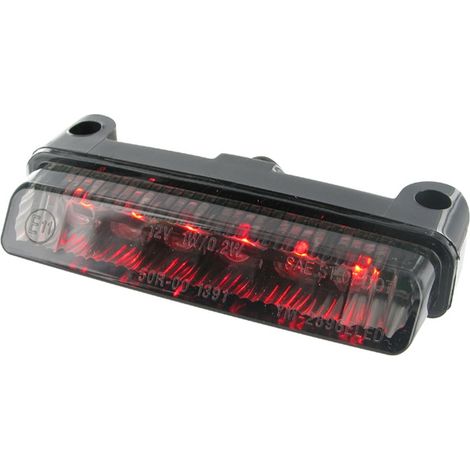Fanale posteriore a LED STR8 Mini con indicatori di direzione, nero, universale (E) (1/3)