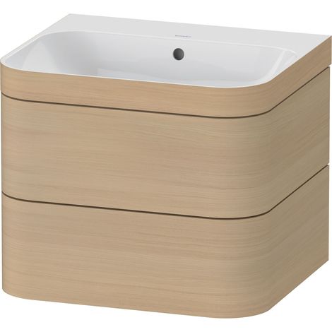 Duravit Happy D.2 Plus c-bonded Set wandhängend, 575x490mm, 2
