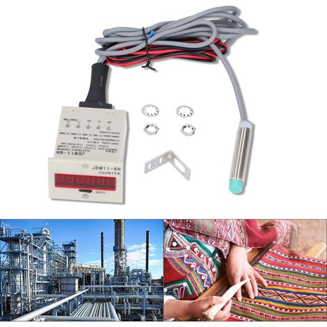 BERM® (Zugelassener Zähler BEM-6H-04NK-L-CT, elektronischer Digitalanzeigesensor, DC12-24V Zähler)
