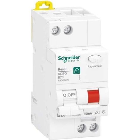 Interrupteur Schneider Electric r9d01620 20A 30mA