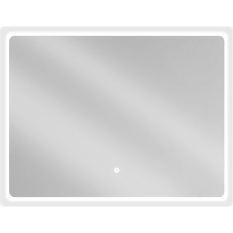Mexen Sun espejo de baño retroiluminado 80 x 60 cm, LED 6000K, antivaho - 9807-080-060-611-00 (1/5)