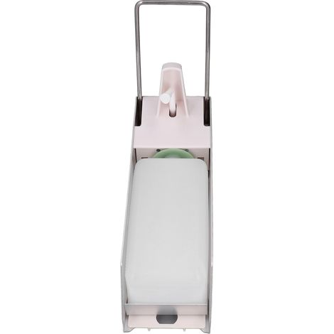 Dispenser di sapone a pressione manuale azionato a gomito, a montaggio a parete, in acciaio inox, dispenser di sapone liquido per le mani in flacone.
