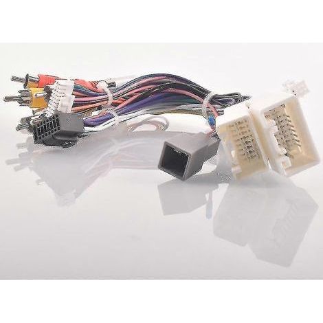 Adaptateur de faisceau de câblage stéréo autoradio Android 16 broches pour Mitsubishi Pajero (14-20) Outlander (14-20) (1/4)