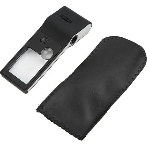 Loupe portable TH-515 à grossissement multiple et haute définition avec éclairage intégré