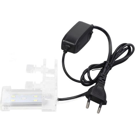 Lampe à pince pour aquarium, cristal, haute luminosité, LED étanche, prise UE 220 V (1/3)
