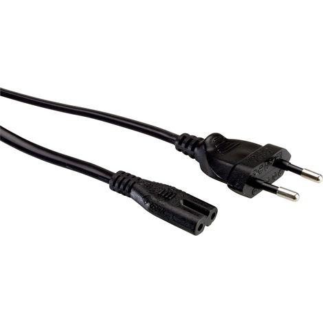 Value 19.99.2094 Strom Netzkabel  Schwarz