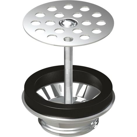 Bonde à grille inox 1''1/4-580000 - Delabie (1/2)