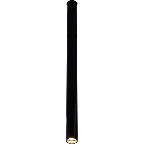 Spot plafond tube noir acier 70 cm 1xGU10 Shilo YABU (1/3)