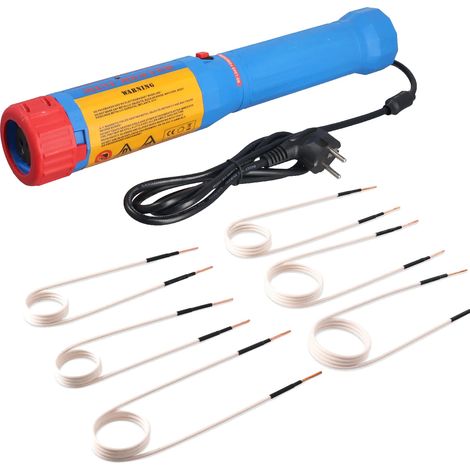 Chauffage par induction, Chauffage rapide, Design ergonomique, 1100W, Prise EU (1/2)