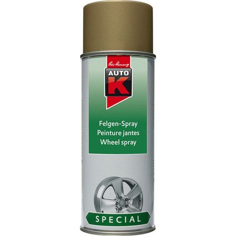Peinture spécial jantes or Auto-K 400ml (1/2)