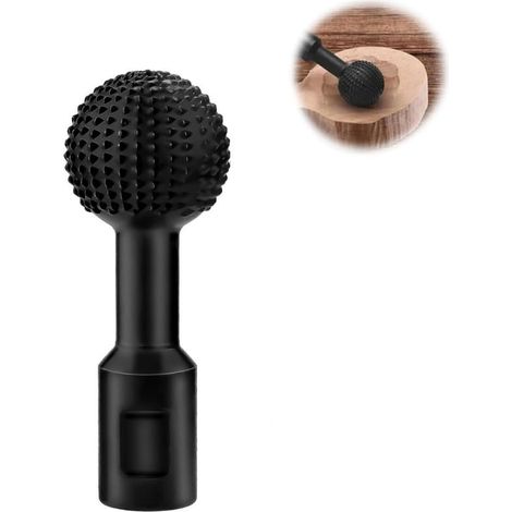 Tête d'affûtage pour tour à bois - Ciseau à bille pour sculpteur sur bois, outil de travail du bois - 14 mm (1/4)