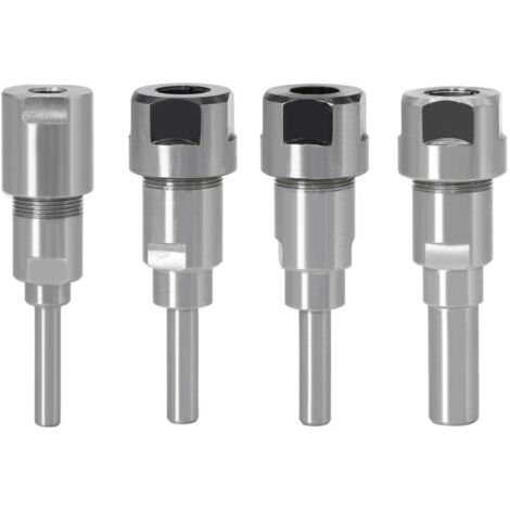 Extensión de portabrocas para fresadora con vástago de 6 mm para máquinas de grabado (apta para madera) (1/5)