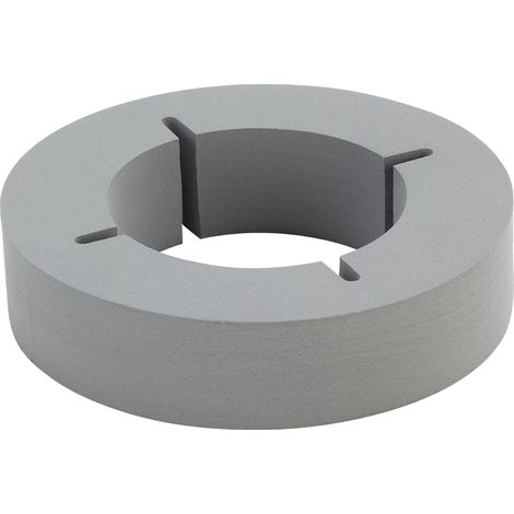 Anneau anti-salissures 9696.2 en caoutchouc gris 84x49x20mm