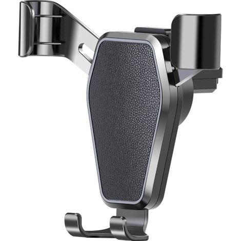 Support de téléphone de voiture multifonctionnel en ABS noir