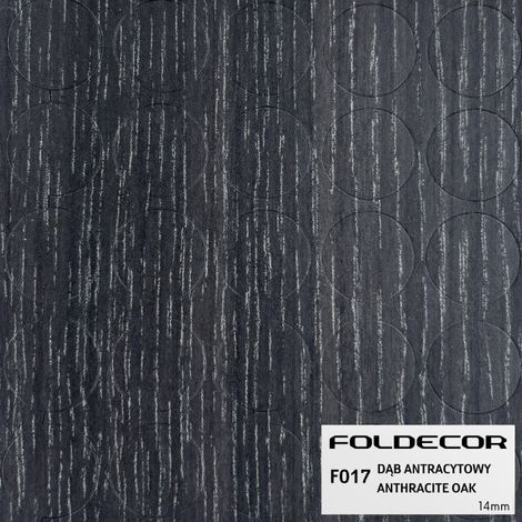 Tapa autoadhesiva de 14 mm, roble antracita (lámina de 25 unidades) (1/5)