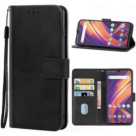 Schutzhülle aus echtem Leder für das A6 Note Smartphone, Premium-Hülle mit Magnetverschluss, stoß- und kratzfest, elegantes Accessoire für Damen und Herren (1/4)