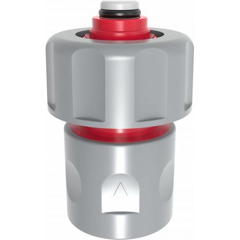 Conector rápido Awtools para manguera de 3/4" con tope, caja de 40 unidades.