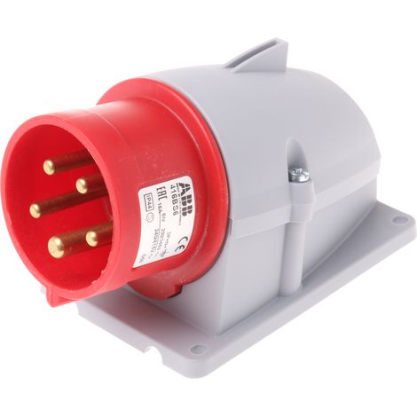 Connecteur industriel ABB Easy & Safe Mâle, 3P+N+E, 16A, 415,0 V, Montage mural ( Prix pour 1 ) (1/2)