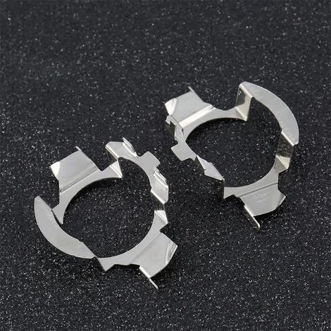 Lot de 2 Adaptateur H7 Métal pour Phare LED VW Skoda Audi BMW Mercedes (1/5)
